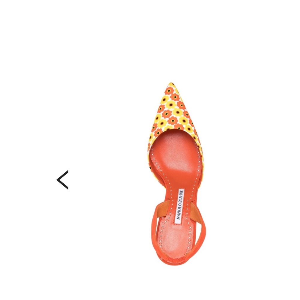 Brand new Manolo Blahnik sling back shoes